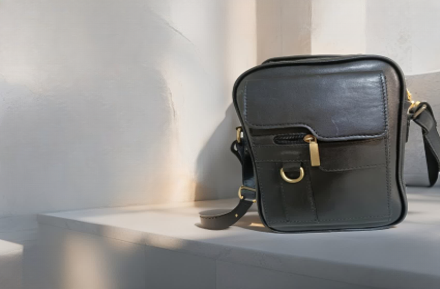 Cow Leather Shoulder Bag